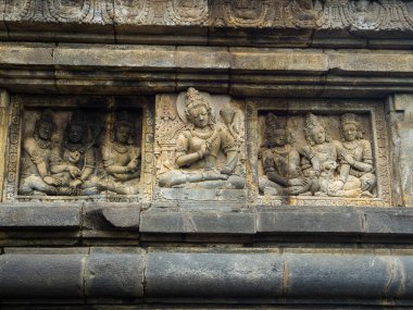 Bas Rölyef, Borobudur Tapınağı, orta Java konumda