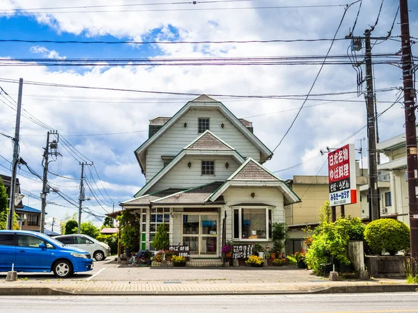 Kyoto, japan - 05. Juli 2017: Nahaufnahme eines Ladens an einem schönen Tag in kyoto — Stockfoto