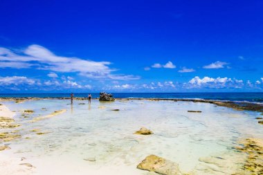 İnanılmaz güzel görünümünde San Andres adadan Johnny Cay San Andres, Kolombiya güzel güneşli bir günde