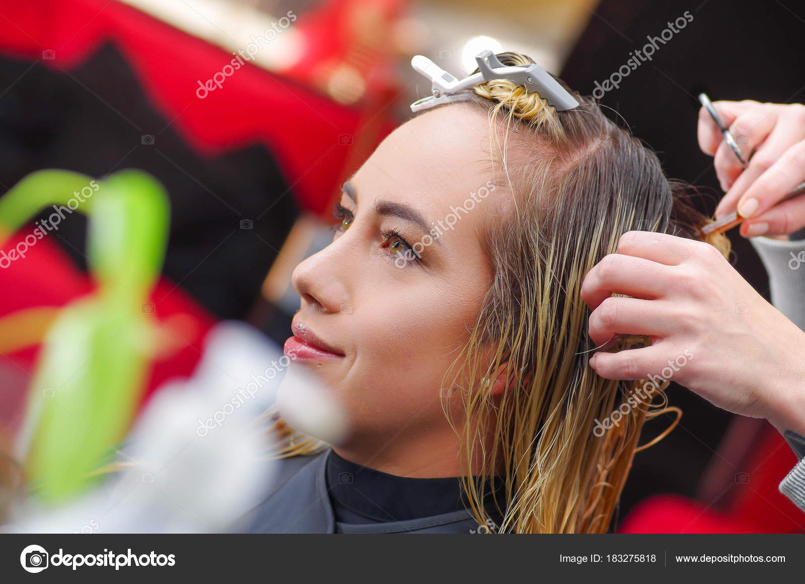 Jonge lesbische schaar