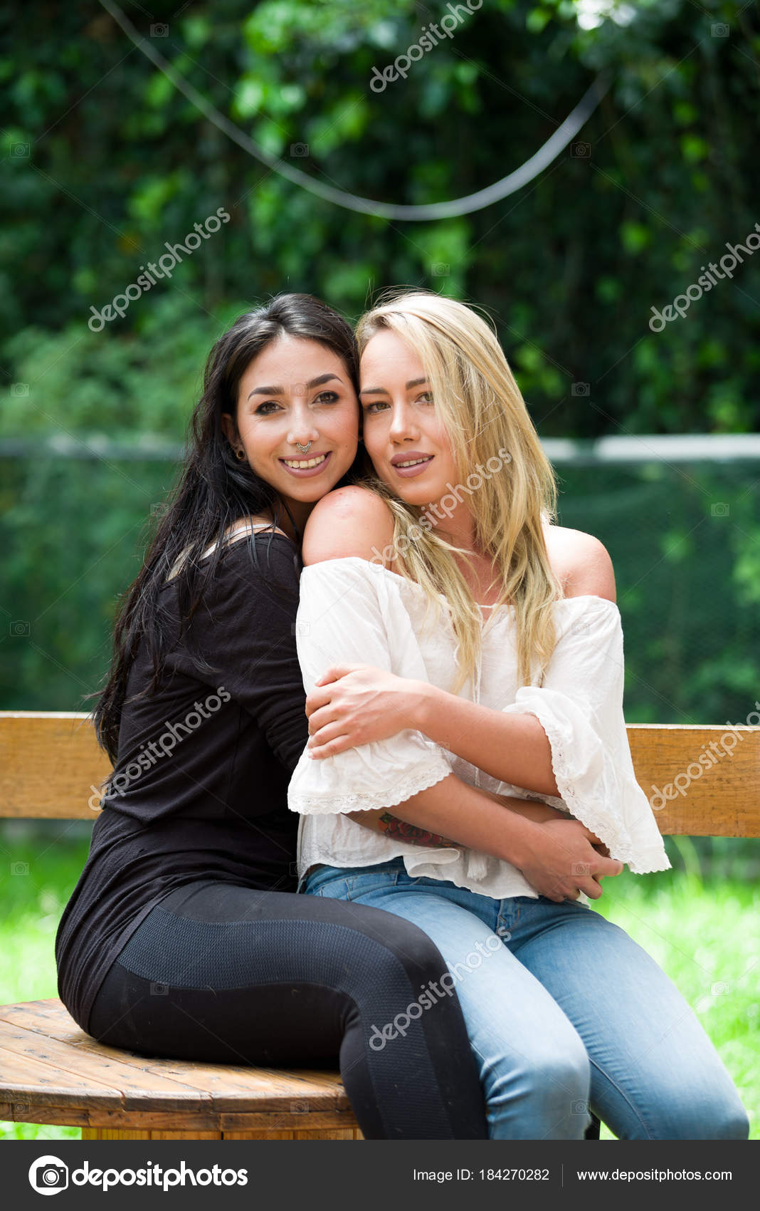 outdoor Teen lesbian