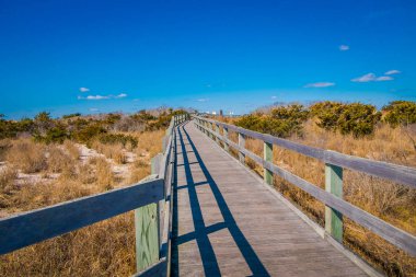 Long Island, uzun ahşap köprü açık görünüm