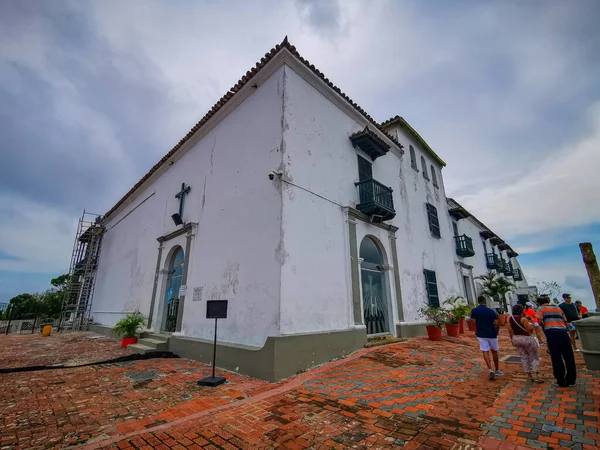 Convento de la Popa, Cartagena, Kolumbia. Hiszpański, fortyfikacje. — Zdjęcie stockowe