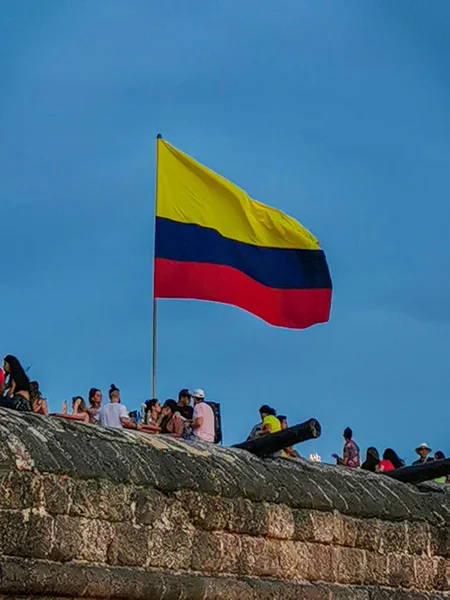 CARTAGENA, COLOMBIA - 05 DE NOVIEMBRE DE 2019: Castillo de San Felipe de Barajas castillo en Cartagena de Indias, Colombia . —  Fotos de Stock