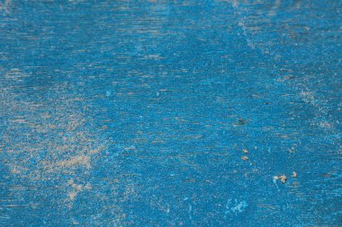 Mavi boyalı ahşap tekne güverte, Boracay Adası, Filipinler