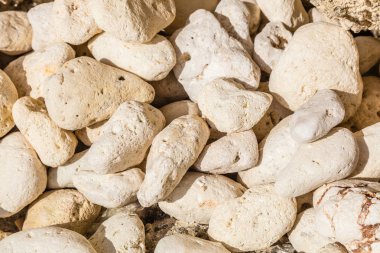 Beyaz mercan kaya, Diniwid Beach, Boracay Adası, Filipinler