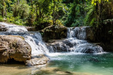Champasak province, Laos, şelale