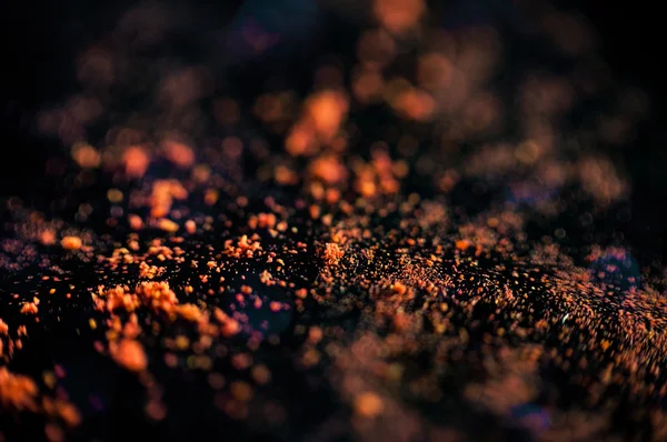 石炭の火、抽象的な背景、赤唐辛子 — ストック写真
