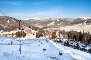 Kayak Merkezi Bukovel tatil sezonu