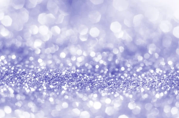 Soft violet or blue bokeh light is the soft blurred circles of light white and light purple — Stock Photo, Image