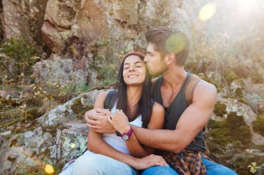 Kaya genç Romantik Çift