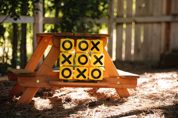 Mesa no parque infantil — Fotografia de Stock