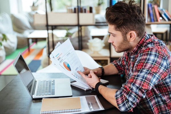 Man working in office