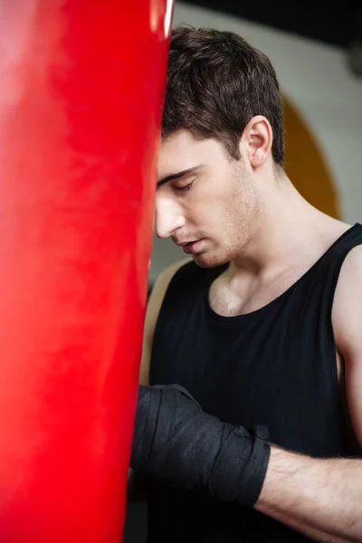 Muž boxer naděje pro dobrou věc — Stock fotografie