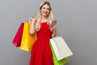 Paketleri ile kadın görünümlü kamera