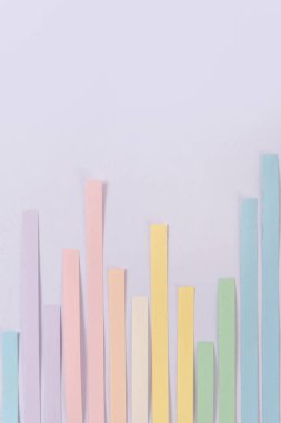 İş grafik diyagramı izole