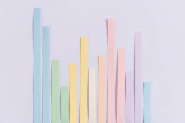 İş grafik diyagramı izole