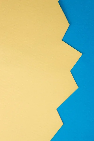 Yellow and blue business graphic. — Stock Fotó