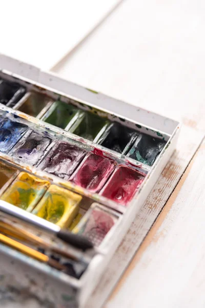 Görüntü boya kovaları ve izole fırçalar