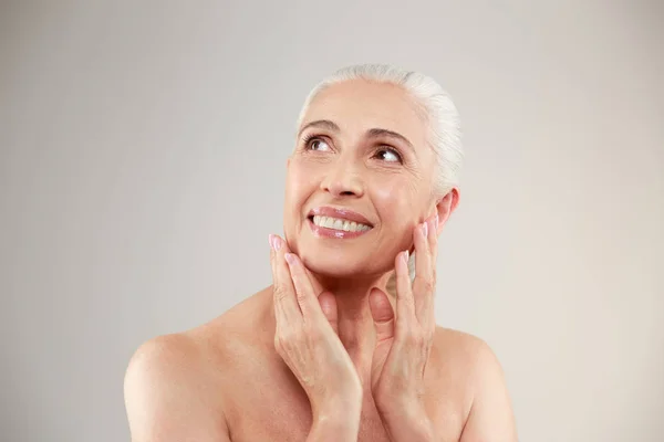 Amazing Naked Elderly Woman Posing Stock Photo By Vadymvdrobot