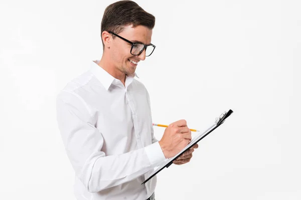 Portrait of a smiling cheerful guy — Stock Photo, Image