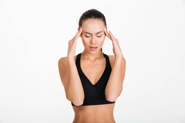 Retrato de una joven asiática fitness mujer —  Fotos de Stock