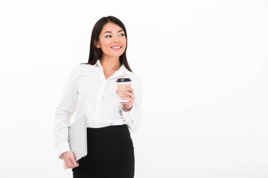 Pretty Asya bir işkadını portresi