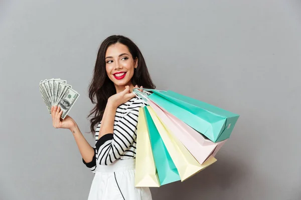 Retrato de uma mulher feliz — Fotografia de Stock