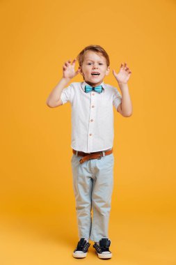 Duygusal küçük çocuk çığlık