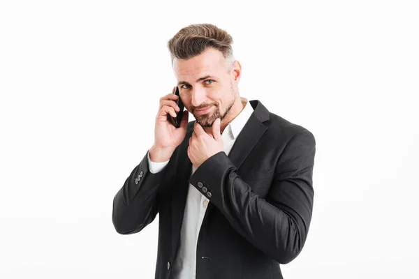 Portrait of a smiling mature businessman — Stock Photo, Image