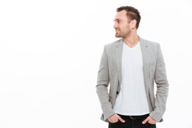 mutlu genç işadamı