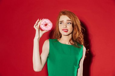 Genç aç çörek ile karışık