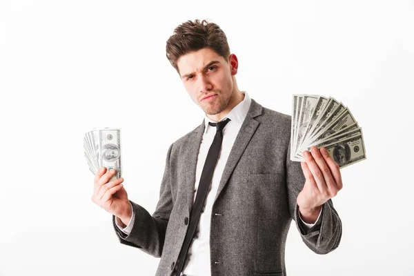 Portrait of a serious young businessman — Stock Photo, Image