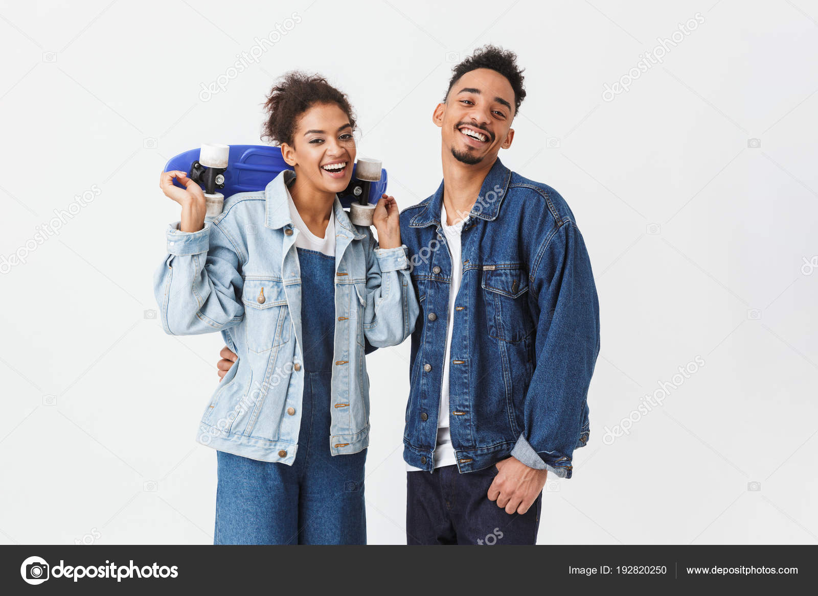 couple denim shirts