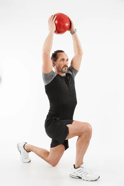 Portrait of a strong mature sportsman — Stock Photo, Image