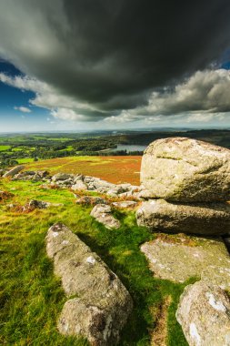 Sheeptor panoramik vista üzerinde vahşi ve kırsal