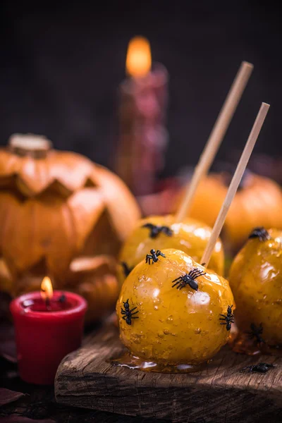 Wydaj upiorną imprezę Halloween żywności — Zdjęcie stockowe