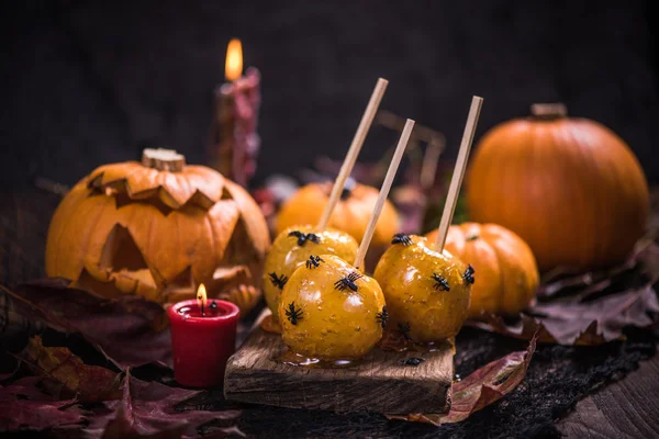 Wydaj upiorną imprezę Halloween żywności — Zdjęcie stockowe