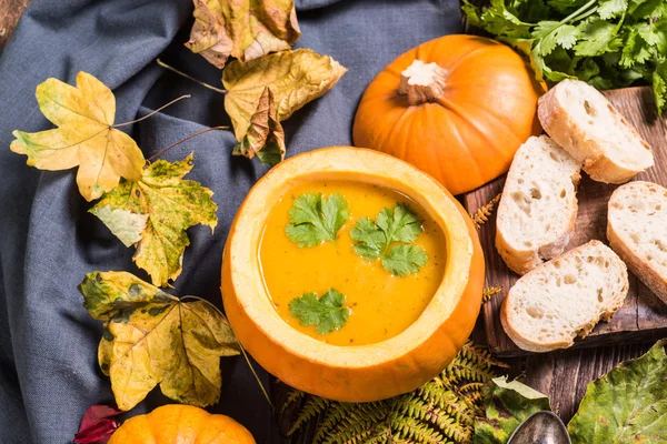 Pumpkin homemade soup