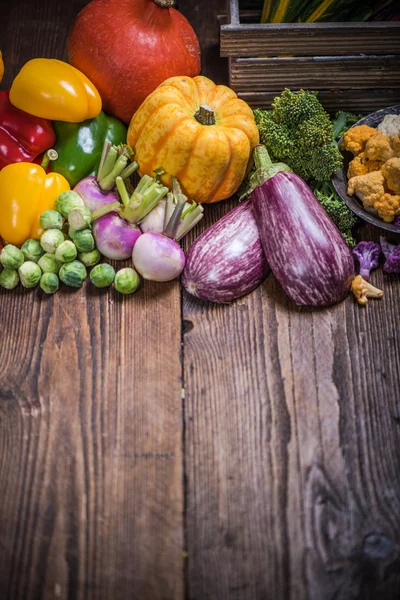 秋のローカル農産物 — ストック写真