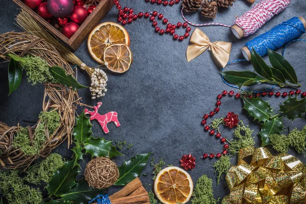 Festliche Dekoration für Weihnachten — Stockfoto