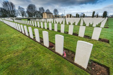 İngiliz ve Commonwealth savaş mezarlığı Bayeux, Fransa