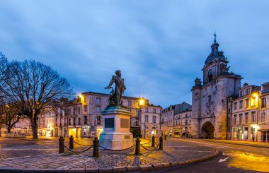 Eski şehir duvarlarının La Rochelle, Fransa