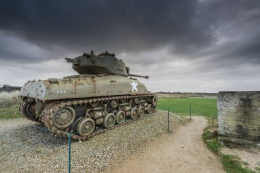 Açılış Utah kumsalı, Normandiya çıkartması Amerikan tankları