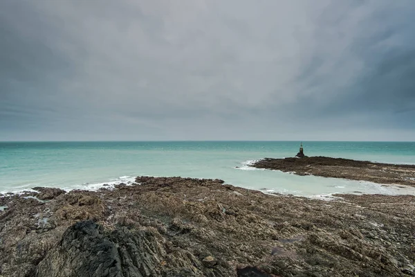 그 랜 빌, 노르망디, 프랑스의 해안 — 스톡 사진