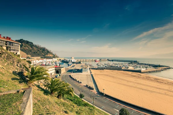 Fishing port of Getaria, Basque Country, Spain.