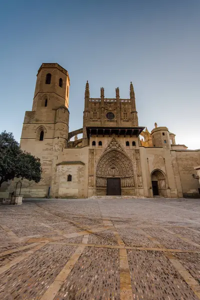 Kloster San Pedro Viejo Huesca Spanien Tidig Morgon — Stockfoto