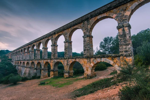 Roman Ponte del Diable in tarragona,Spain — Stok fotoğraf