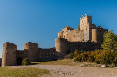 İspanya eski ortaçağ Loarre knight's Castle