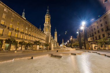 Bazilika de Nuestra Senora del Pilar, Zaragoza, Aragon, İspanya